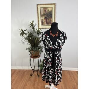 London Style Dress 14P Sleeves Sleeve Boho Vacation Clueless Preppy Pullover